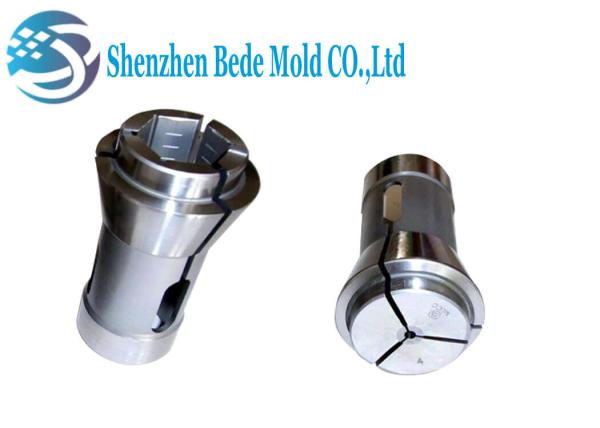 Buy Tungsten Steel CNC Lathe Parts Elastic Lathe Collet Chuck HRC55~60 Hardness at wholesale prices