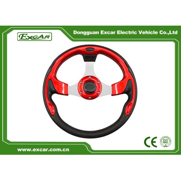 Universal Golf Cart Steering Wheel / Adapter For Club Car EZGO RXV TXT And Yamaha