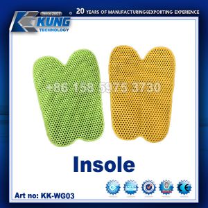 Practical Multicolor Hard Plastic Insoles , Odorless Custom Rubber Shoe Sole