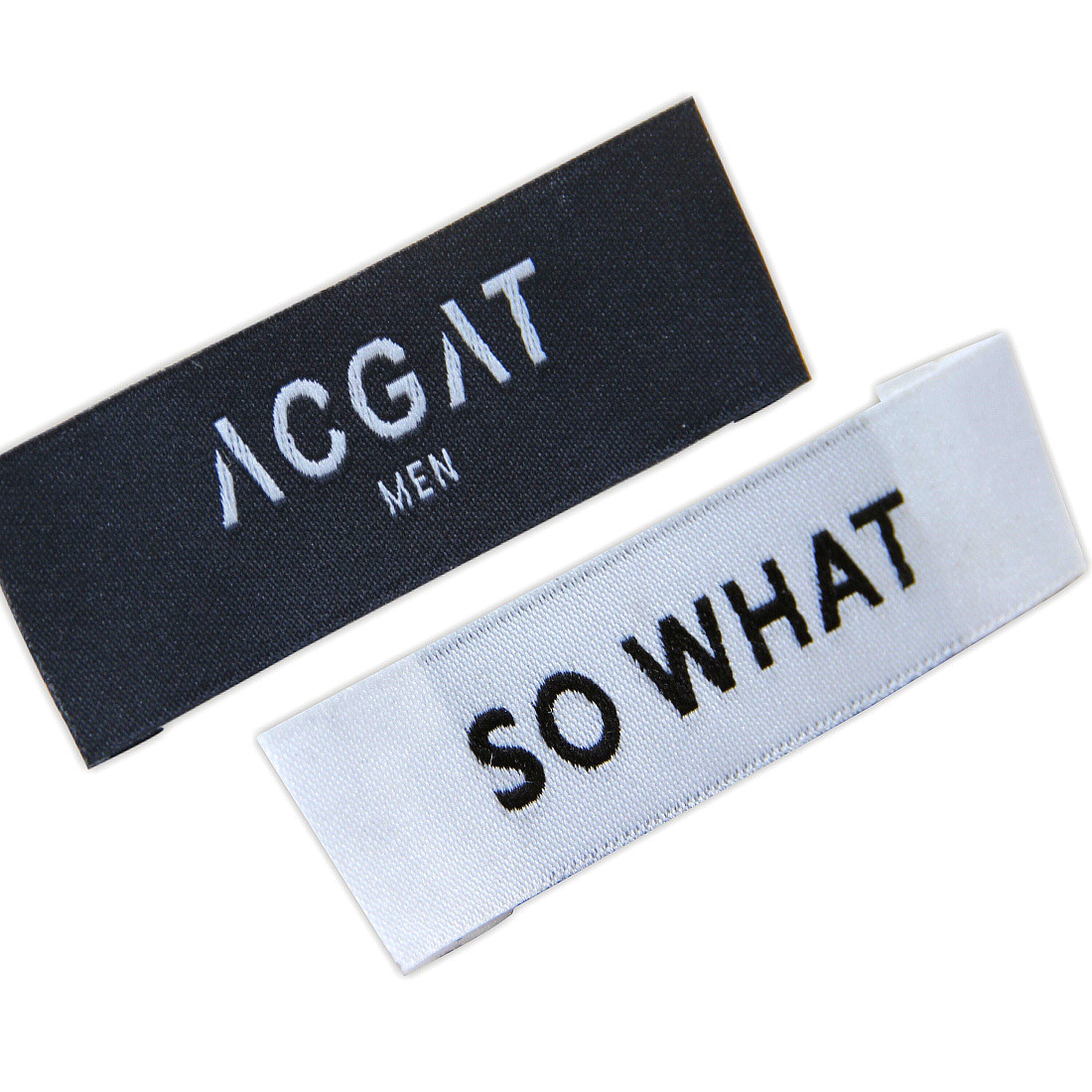 Quality Wholesale Washable Cheap Custom Woven Labels For Garment for sale