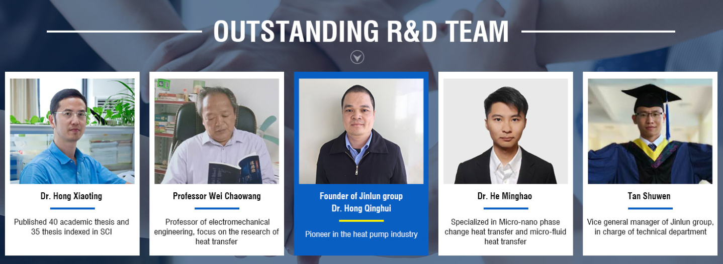 5P EVI Trinity Air To Water Heat Pump System House Heating & Cooling WIFI Control Heat Pump Water Heater