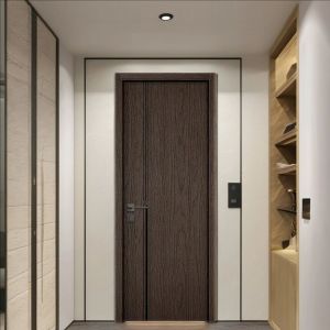 Termite Resistant Waterproof WPC Hollow Doors 600mm 700mm Width