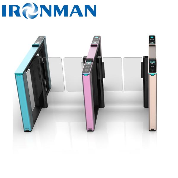 Single Swing Access Control Turnstiles Entrance Access Control System 220V for