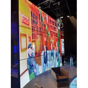 1.7mm Bezel 55 Inch 2x2 Lcd Video Wall With 350 Nits Brightness