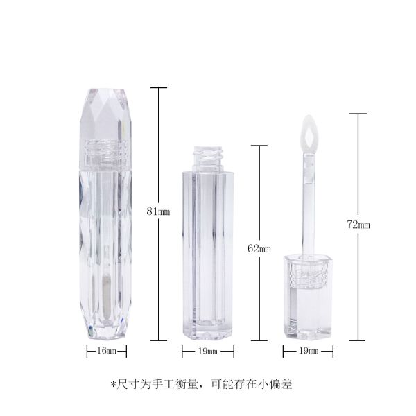 OEM Empty Lip Gloss Tube empty lip gloss containers with different color