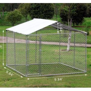 Heavy Duty Chain Link 3m Secure Outdoor Dog Kennel