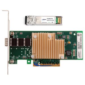 Quality 10Gbps Ethernet LAN Card Fiber Optical Server NIC PCI Eexpress x8 Network Interface Card Big Data Center Application for sale