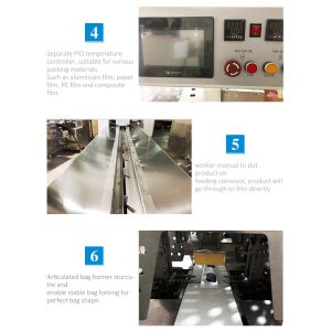 fully automatic servo high quality horizontal pillow form fill seal packing