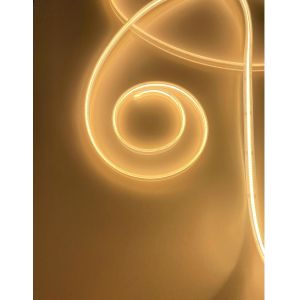 Silicon Extrusion IP65 Waterproof Flexible COB Strip Light 8mm Width