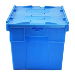 Convenient Nest Plastic Moving Box for Warehouse Storage and Transport Solutions