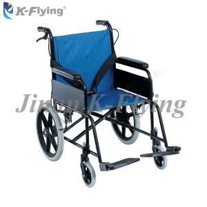 China Aluminum Medical Rehabilitation Equipment Adjustable Manual Wheelchair For Elderly on sale