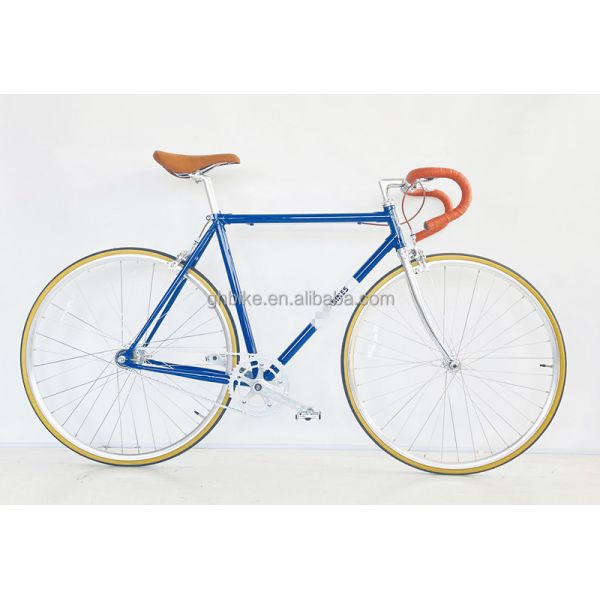 Ride in Style Men's Vintage Single Speed Bicycle with Steel Fork and Kenda 700C Tires