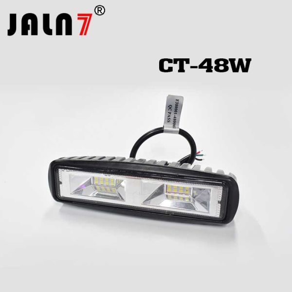 Led Work Light JALN7 48W Car Driving Lights Fog Light Off Road Lamp Car Boat Truck SUV JEEP ATV Led Light