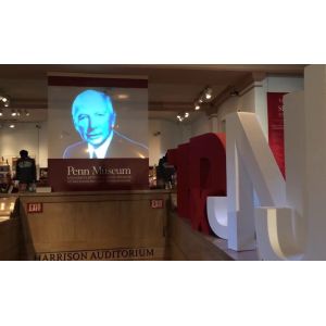 100 Microns Holographic Rear Projection Transparent Screen , 3D Hologram Film