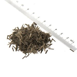 Asphalt Concrete With Brown Chopped Strand 3mm Basalt Fiber