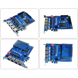 SinoV-TE420P 4 E1 pci asterisk card