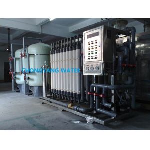 Ultrafiltration Equipment UPVC Ultrafiltration Water Treatment In Milk