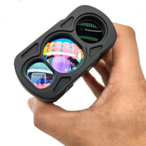Binocular Golf Laser Rangefinder , 700m Golf Optical Rangefinder