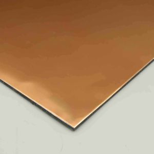 Max 6000mm Gold Mirror Aluminum Composite Panel Aluminium Composite Material Acm
