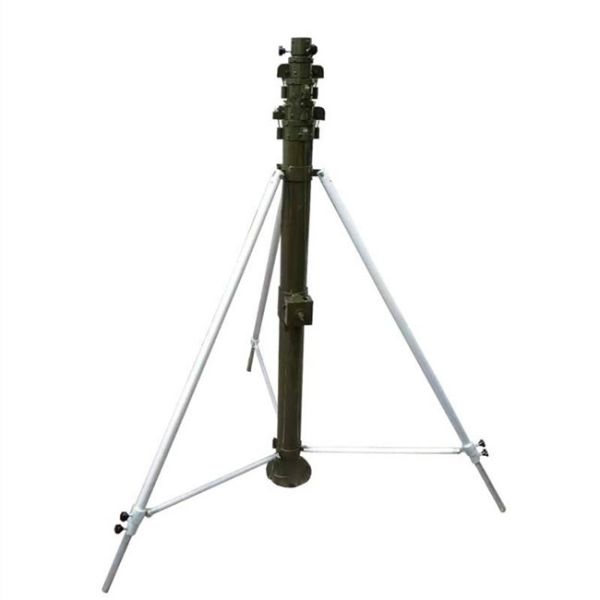 Buy 20FT 6063 Alu Alloy Tripod Stand Antenna Push Up Pole at wholesale prices