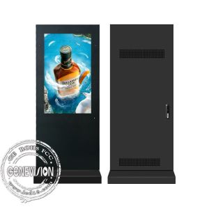 Waterproof Outdoor 43in 55in UHD LCD Advertising Machine