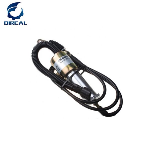 Buy 11N6-666030 R210-7 24V Fuel Shutdown Solenoid Valve at wholesale prices