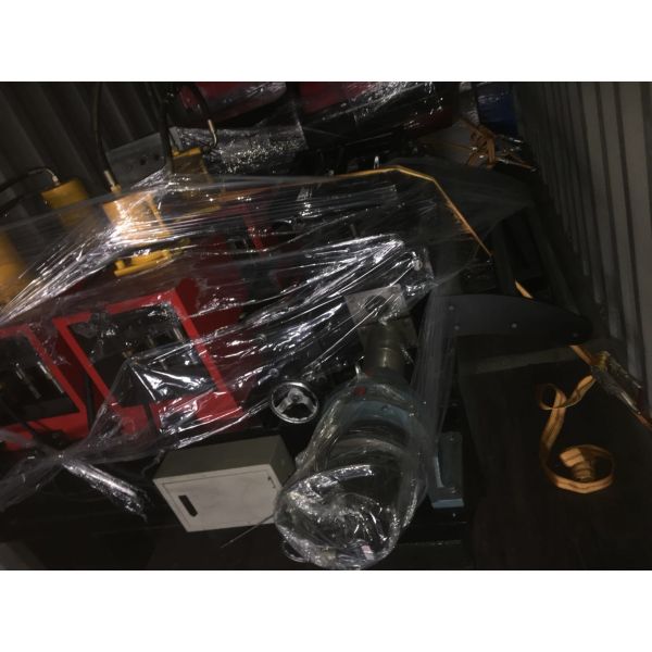 7.5Kw Main motor power Roof Tile Roll Forming Machine with 12-15m/min