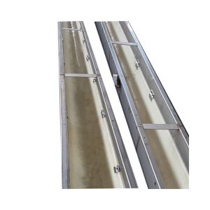 U Type Horizontal Sludge Shaftless Screw Auger Conveyor with Customized OEM