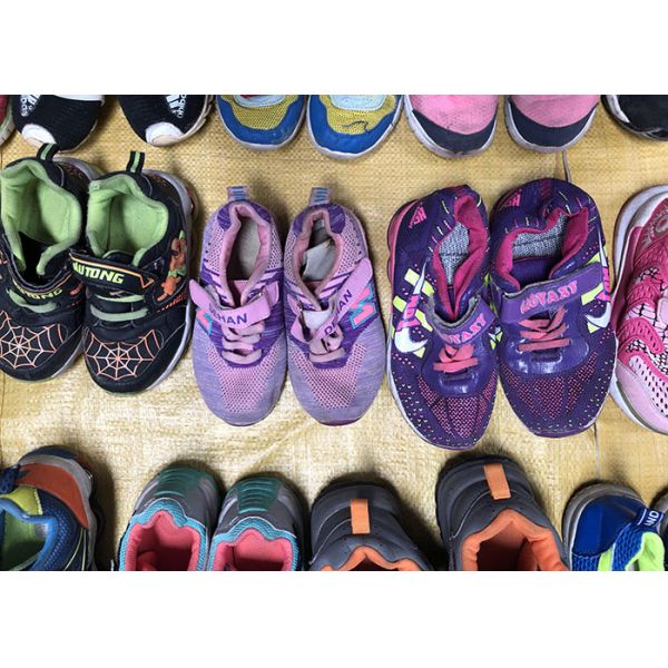 Professional Used Children'S Shoes Comfortable Second Hand Running Shoes For Tanzania