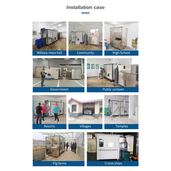 Organic Fertilizer Machine Electric Kitchen Compostergarbage Disposal Machine Food Compost Machine