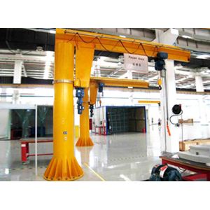 Buy cheap 360 Slewing fixed column 0.5t -5t customized eady operated cantilever jib crane from wholesalers