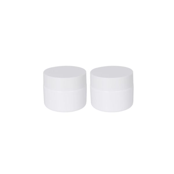 Buy Flat Shoulder 30g Cosmetic Cream Jars Modified Injection Molding Pet at wholesale prices