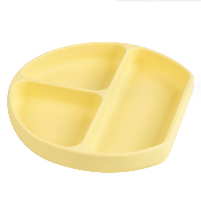 Plate Production Safe and Durable Food Grade Silicone Suction Plate for Baby