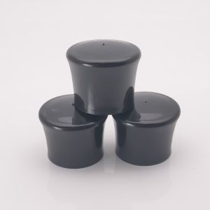 White 20MM Plastic Screw Cap For Cosmetics Customized Logo