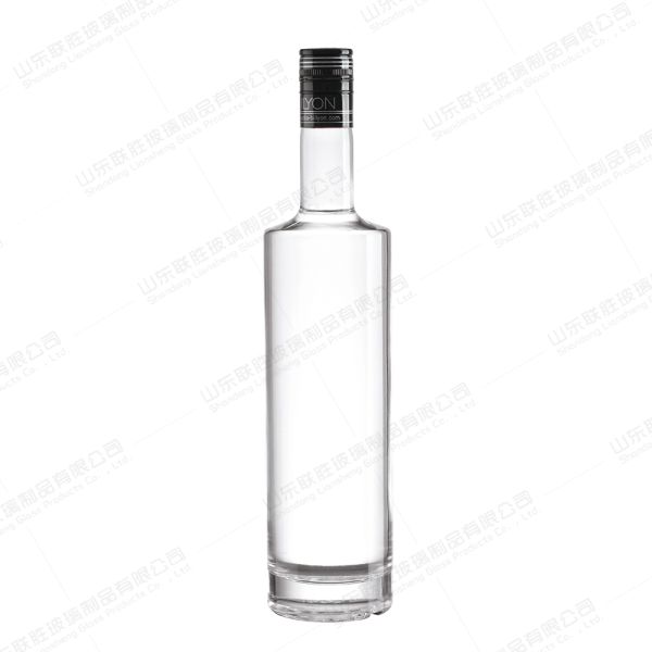 Rubber Stopper Sealing Type 375ml Glass Bottle for Custom Logo Liquor Vodka and Tequila