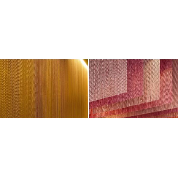 Many Colors Aluminum Alloy Chain Metal Curtains for Indoor decoration use