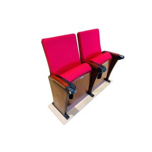 580mm Aluminum Conference Hall Chairs With Tablet