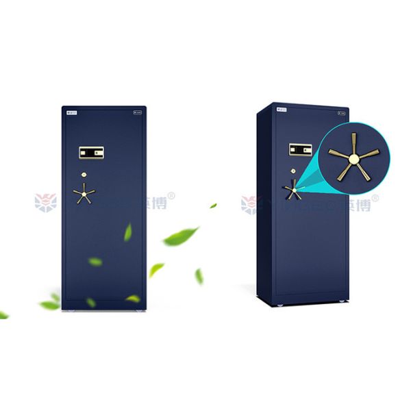 H1800mm Dual Alarm Intelligent Jewelry Watch Winder Safe Box Solid Steel