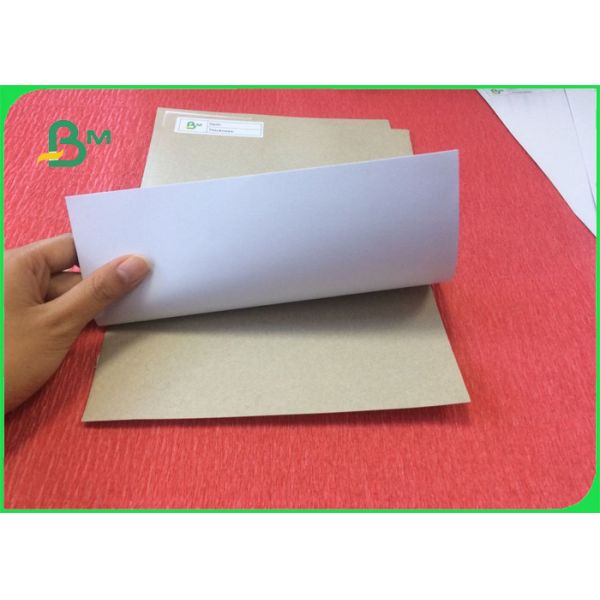 Good stiffness 400g coated duplex board with white back In sheet or in roll