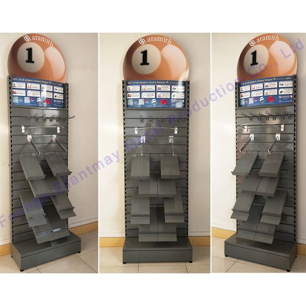 Metal Slat Wall Stand Mobile Accessories Slatwall