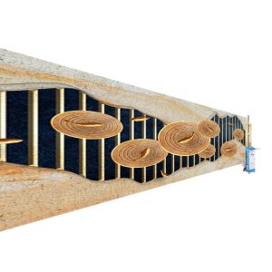 Free Width Multispeed Vertical Wall Printing Machine With Micro Piezoelectric