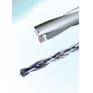 Wear Resistant ALCrN Coated Deep Hole Carbide Twist Drill