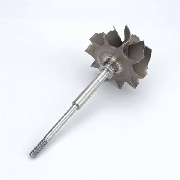 MS-TECH Turbo GTW38 Turbine Wheel Shaft 713215-4 FOR 841691-0003 Turbo Ind 74.17mm Exd 64.56mm Blades 5+5