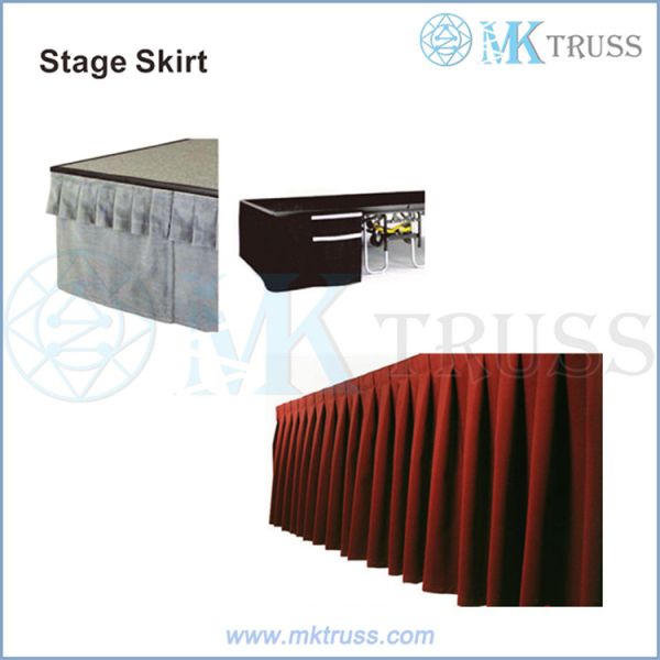 Tto give your Stage a complete and professional look Item Truss Accessories Stage Skirt