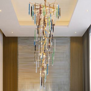 China Customized Colored Glass Pendant Lamp 110V-240V Easy To Clean on sale