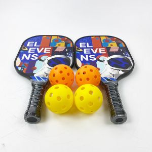 Durable Lightweight Graphite Pickleball Paddle Carbon Fiber UV Printing With