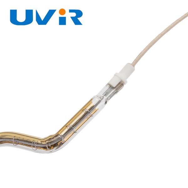 Gold Plated Quartz Infrared Heating Element Tube 1050W