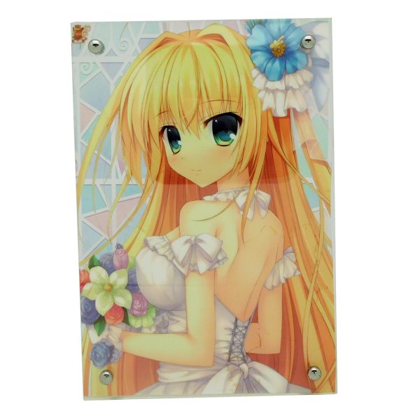 Buy L shape acrylic advertising display stand menu display at wholesale prices