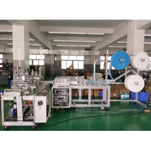 Touch Screen 8.5kw 200pcs/Min Face Mask Making Machine