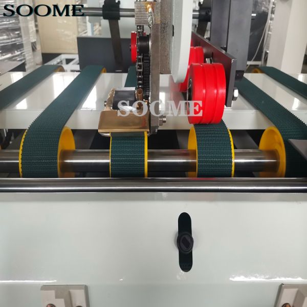 3 5 7 Ply Carton Folder Gluer Machine Corrugated Box Semi Auto